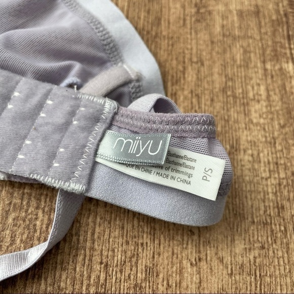 Miyu Lavender Bralette Size Small - Picture 3 of 3